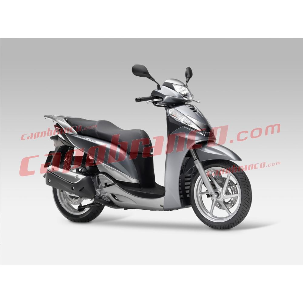 Capobranco Shop - Prodotto: H08 - ANTIFURTO MECCANICO per Scooter HONDA SH  300 dal 2015 al 2020 - Capobranco (Honda - Push&Block CAVALLETTO); H08